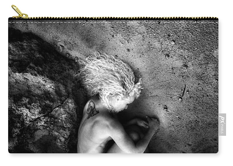  Adult Zip Pouch featuring the photograph My Earth Birth by Stelios Kleanthous