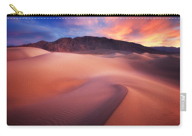 Landscape Carry-all Pouch featuring the photograph Mysterious Mesquite by Darren White