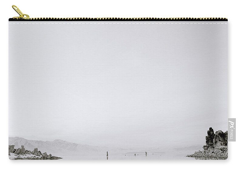 Escapism Zip Pouch featuring the photograph Still Waters Of Mono Lake In America by Shaun Higson