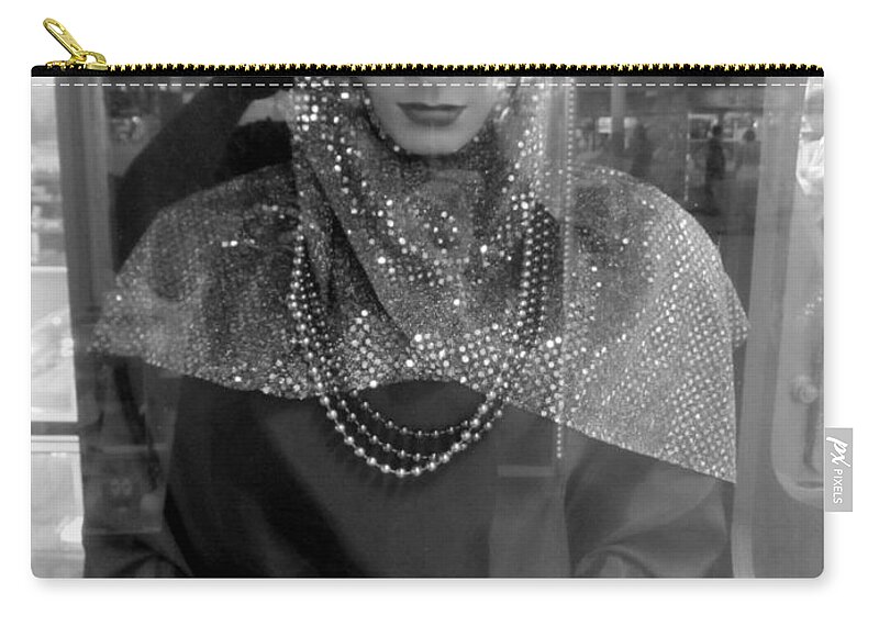Mystic Zip Pouch featuring the photograph Mystic Seer - Predictor Of The Future by Susan Carella