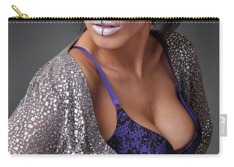 Yhun Suarez Carry-all Pouch featuring the photograph Nadia1 by Yhun Suarez