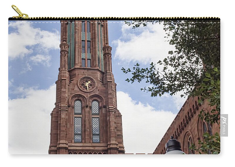Museum Zip Pouch featuring the photograph National Museum by Judy Wolinsky