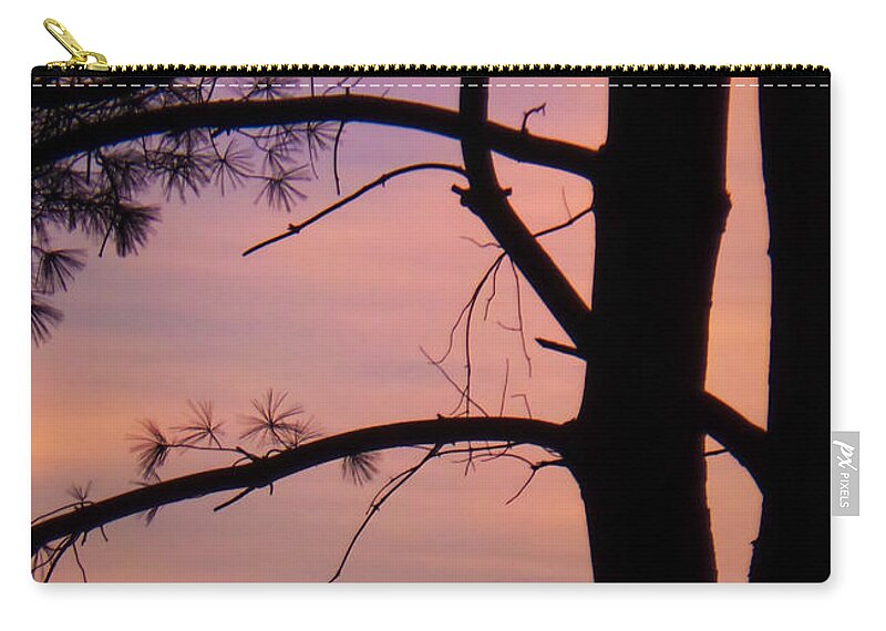 Nature Zip Pouch featuring the photograph Nature Sunrise by Charlie Cliques