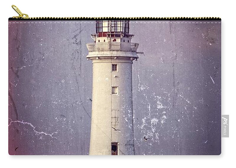 Lighthouse Carry-all Pouch featuring the photograph New Brighton Lighthouse by Spikey Mouse Photography