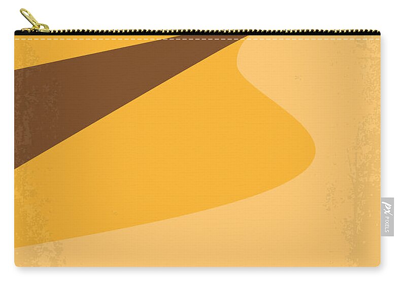 Dune Zip Pouch featuring the digital art No251 My DUNE minimal movie poster by Chungkong Art