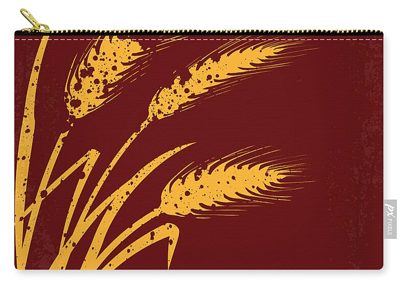 Gladiator Zip Pouch featuring the digital art No300 My GLADIATOR minimal movie poster by Chungkong Art