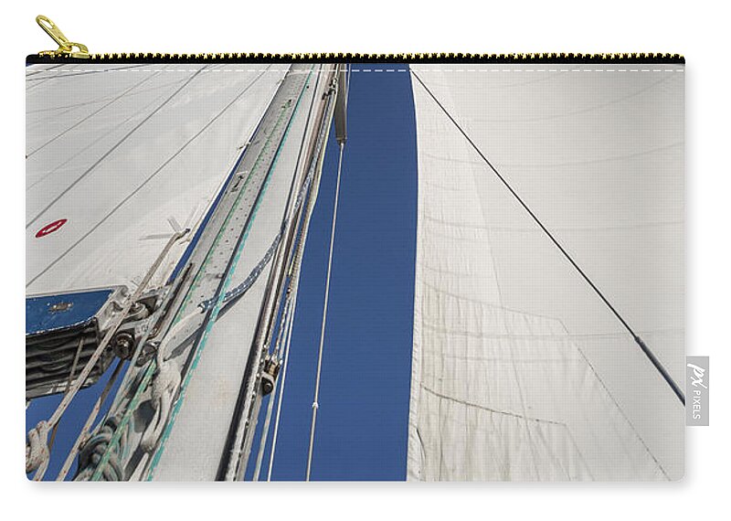 Sails Zip Pouch featuring the photograph Obsession Sails 2 by Scott Campbell