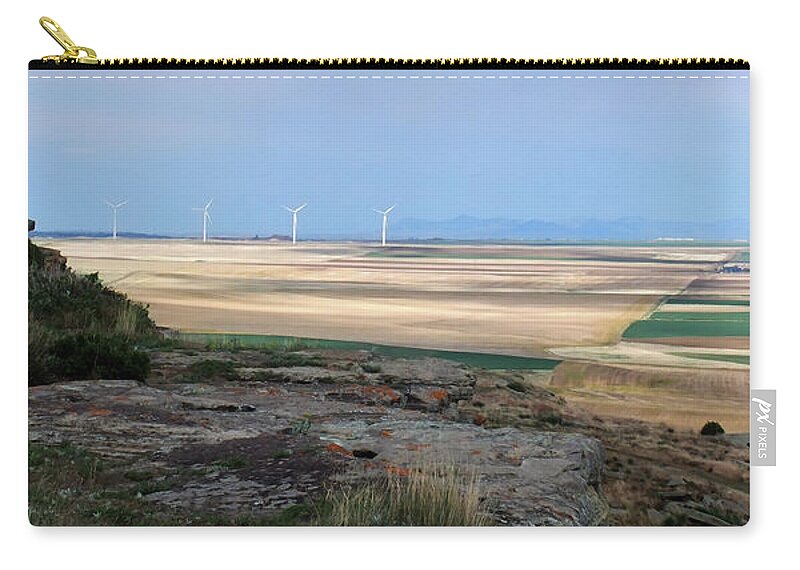 Buffalo Jump Carry-all Pouch featuring the photograph Old to New by Kae Cheatham