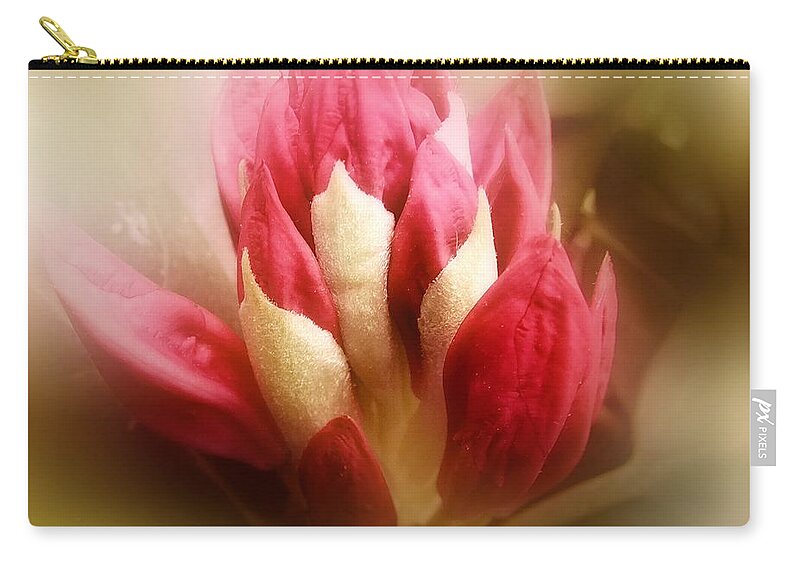 Rhododendron Zip Pouch featuring the photograph On the Verge by RC DeWinter
