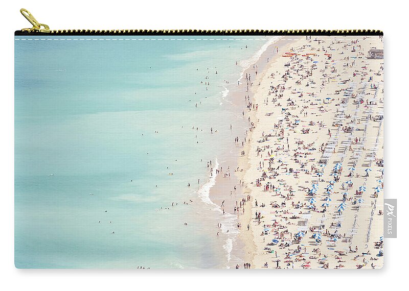 Summer Carry-all Pouch featuring the photograph Ondarreta Beach, San Sebastian, Spain by John Harper