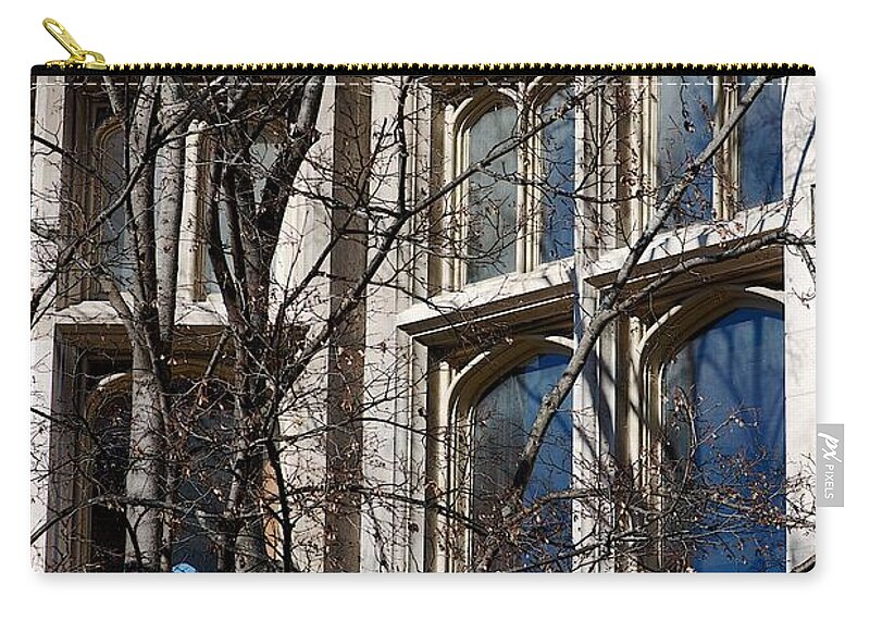 Stone Building Zip Pouch featuring the photograph Opaque by Joseph Yarbrough