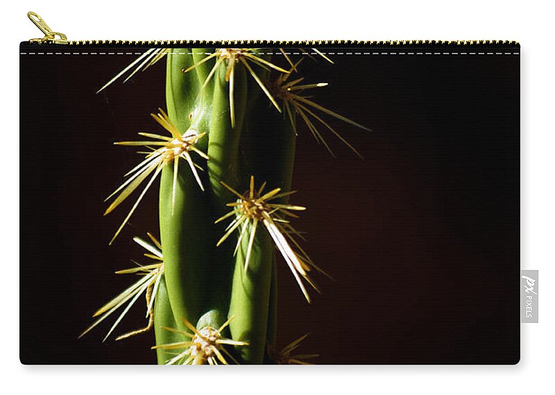 Devils Canyon Zip Pouch featuring the photograph Out of the Darkness by Vicki Pelham