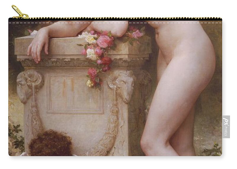 Pain Carry-all Pouch featuring the painting Pain of Love by William Adolphe Bouguereau