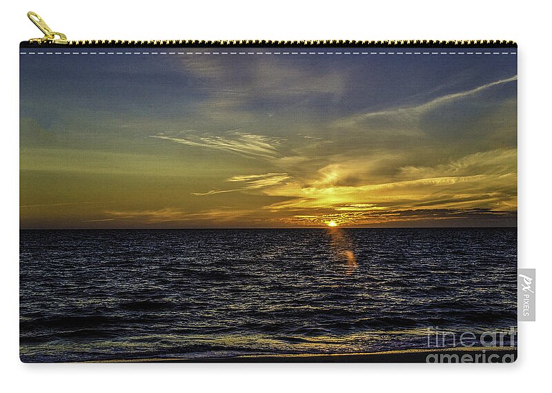 Background Zip Pouch featuring the photograph Painted By God by Mary Carol Story