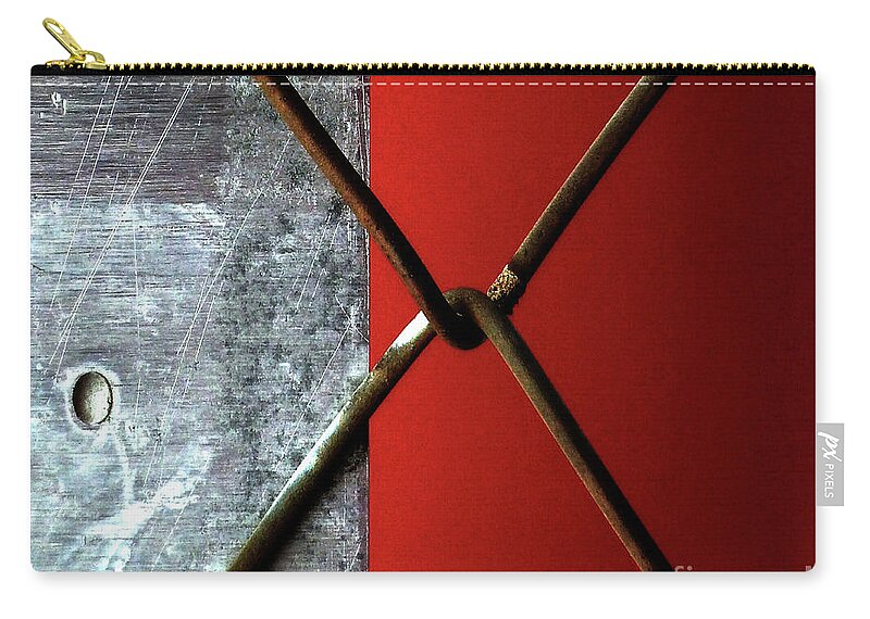 Newel Hunter Zip Pouch featuring the photograph Paired by Newel Hunter