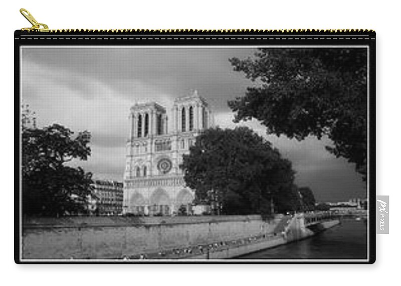 Paris Zip Pouch featuring the photograph Paris Views 1 by Andrew Fare