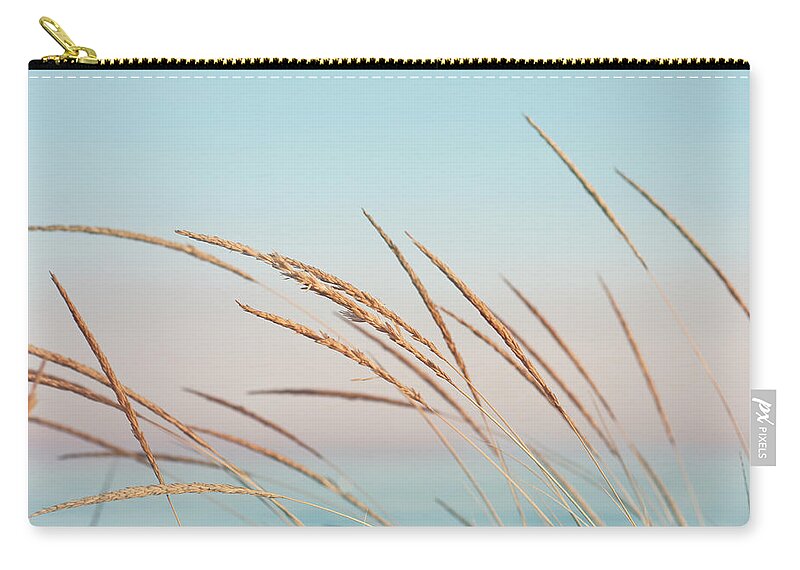 Tranquility Zip Pouch featuring the photograph Pastel Beach by Carolina Lobo Fotografía