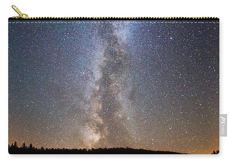 Cssp Zip Pouch featuring the photograph Path To Our Galaxy  by Michael Ver Sprill