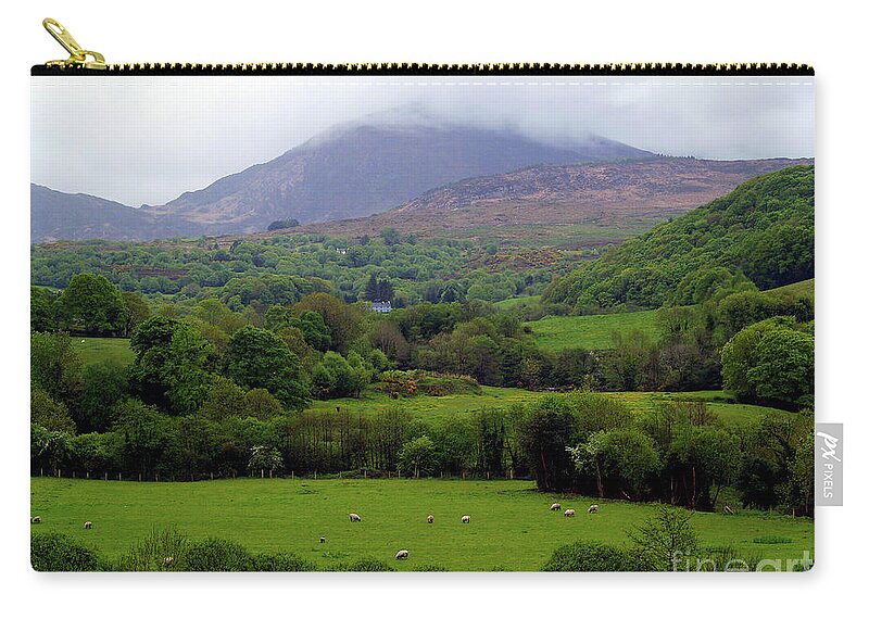 Ireland Photography Zip Pouch featuring the photograph Peace on the Emerald Isle by Patricia Griffin Brett