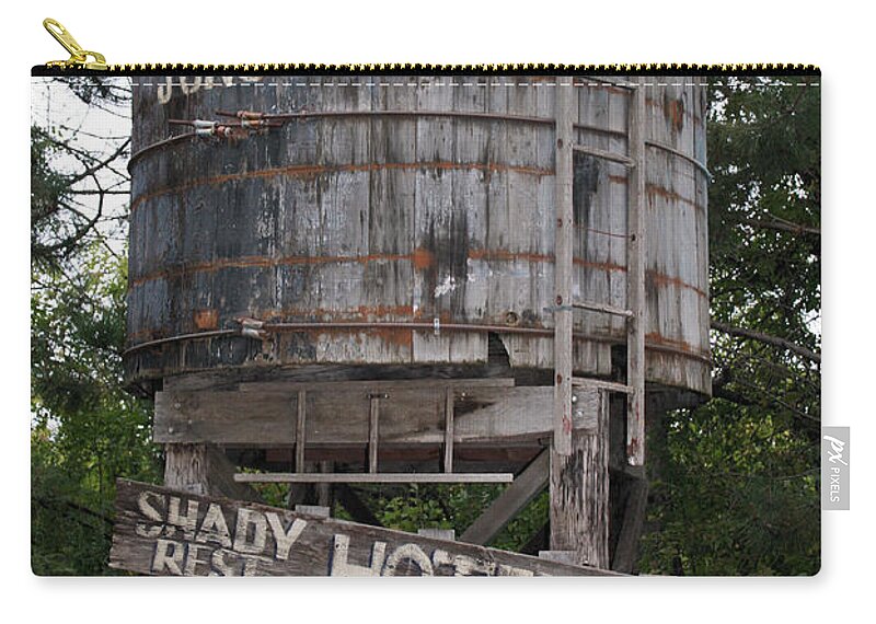 Petticoat Junction Zip Pouch featuring the photograph Petticoat Junction by Kristin Elmquist