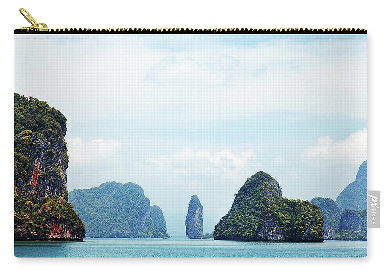 Archipelago Carry-all Pouch featuring the photograph Phang Nga Archipelago Near Phuket by Ivanmateev