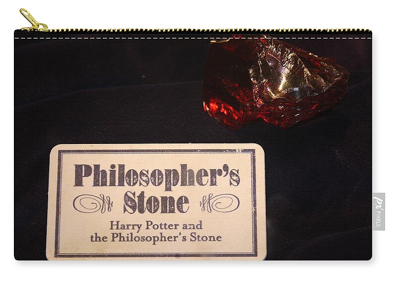 Harry Potter Zip Pouch featuring the photograph Philosopher's Stone by David Nicholls