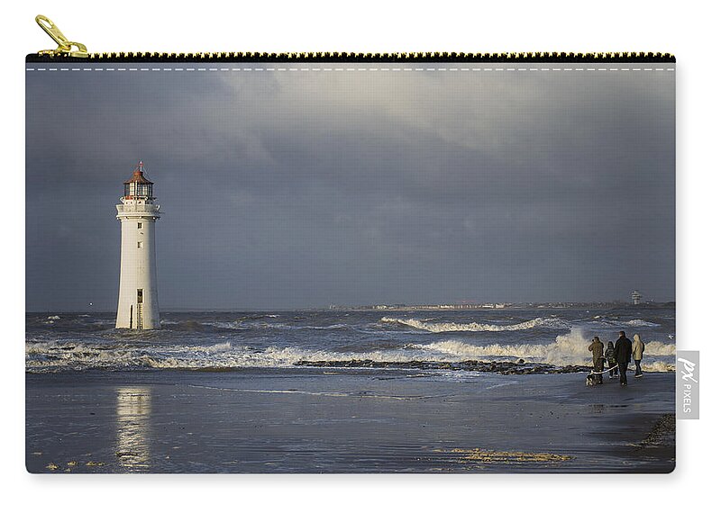 Lighthouse Carry-all Pouch featuring the photograph Photographing The Photographer by Spikey Mouse Photography