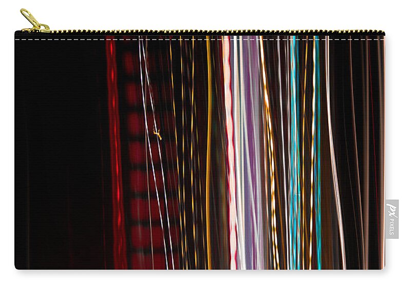 Night Zip Pouch featuring the photograph Pilgrimage of Lights 1 by Joel Loftus