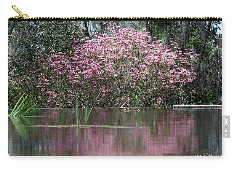 Pink Zip Pouch featuring the photograph Pink Magnificence by Suzanne Gaff