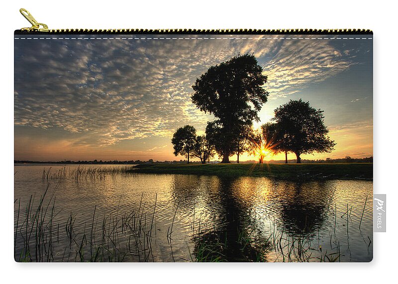 Blue Hour Carry-all Pouch featuring the photograph Pithers Oaks by Jakub Sisak