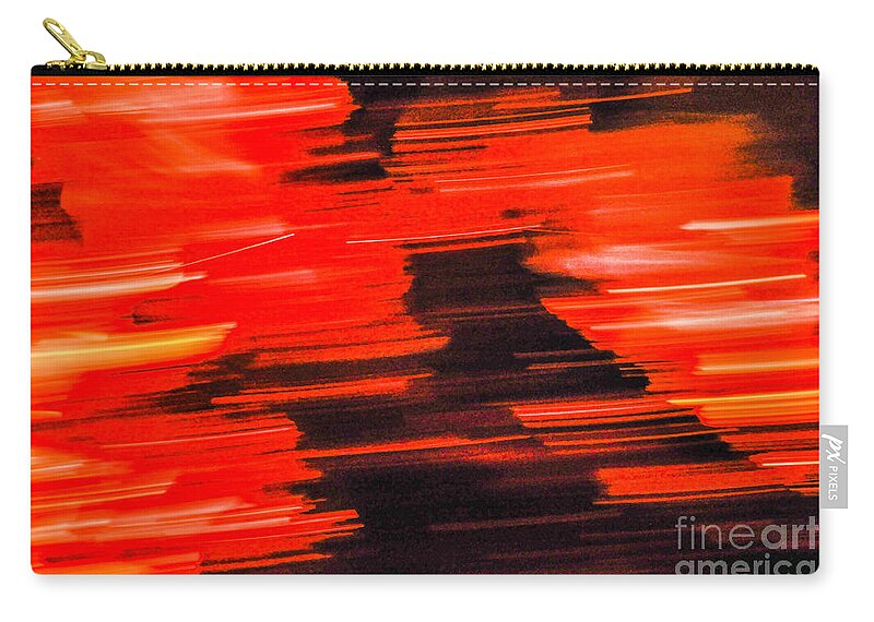 Fire Zip Pouch featuring the photograph Playing With Fire 16 by Cheryl McClure