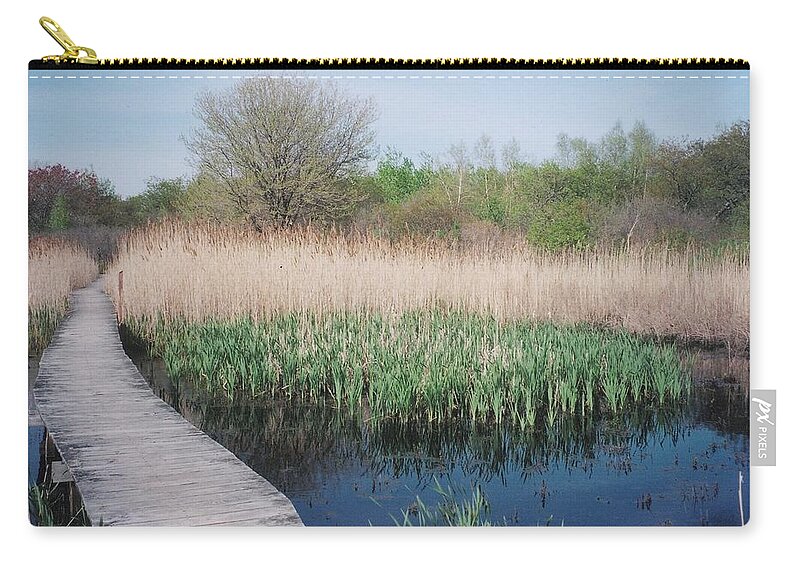 Plum Island Zip Pouch featuring the photograph Plum Island by Robert Nickologianis