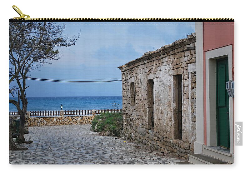 Porto Zip Pouch featuring the photograph Porto by George Katechis