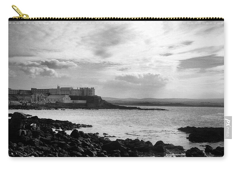 Tranquility Zip Pouch featuring the photograph Portstewart Beach, Northern Ireland by Erin Smallwood
