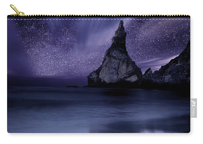Night Zip Pouch featuring the photograph Prelude to Divinity by Jorge Maia