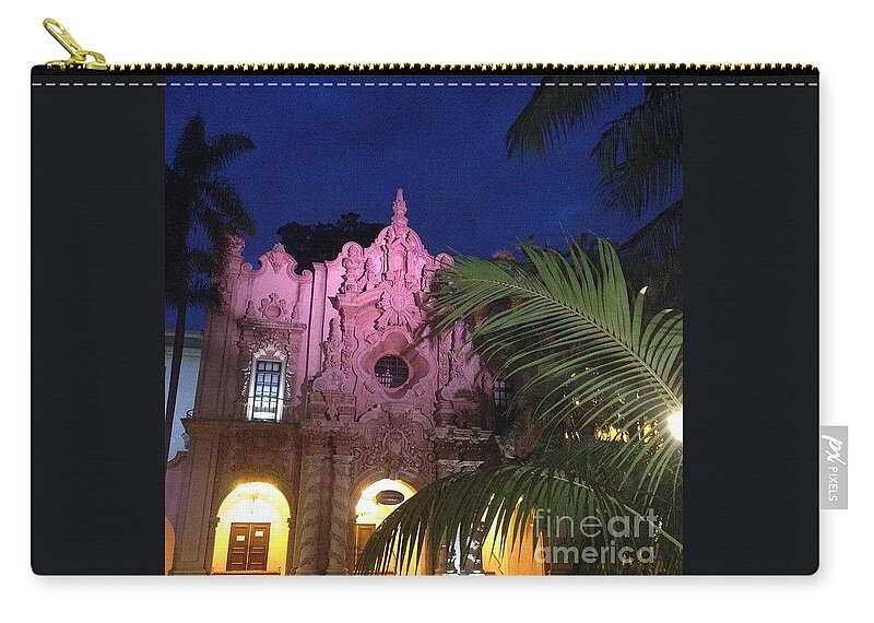Balboa Park Carry-all Pouch featuring the photograph Pretty Balboa Park by Denise Railey
