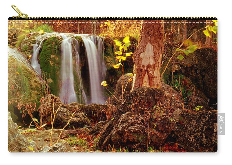 Oklahoma Carry-all Pouch featuring the photograph Price Falls 2 of 5 by Jason Politte
