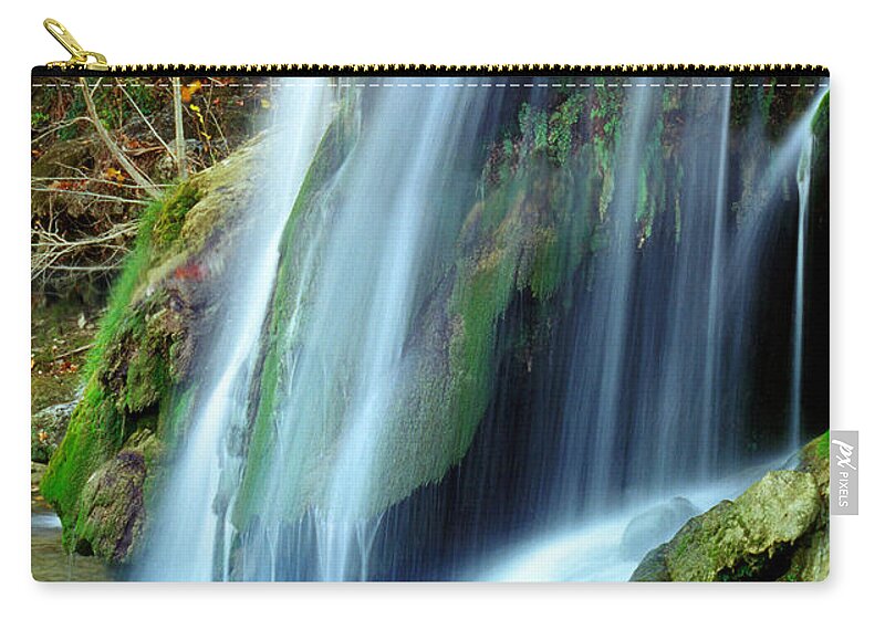 Oklahoma Zip Pouch featuring the photograph Price Falls 4 of 5 by Jason Politte