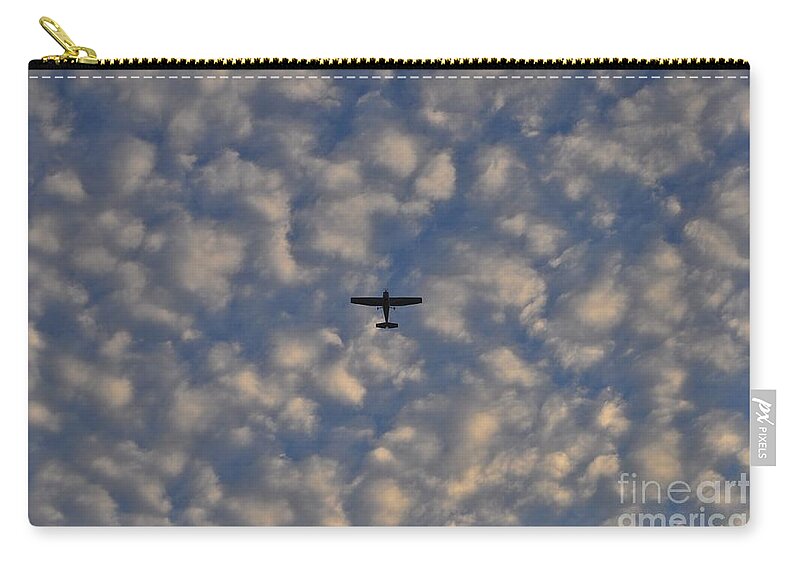 Private Zip Pouch featuring the photograph Private Sky View by Bridgette Gomes