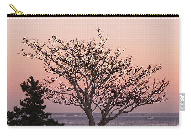 Provincetown Zip Pouch featuring the photograph Provincetown December 2012 by Frank Winters