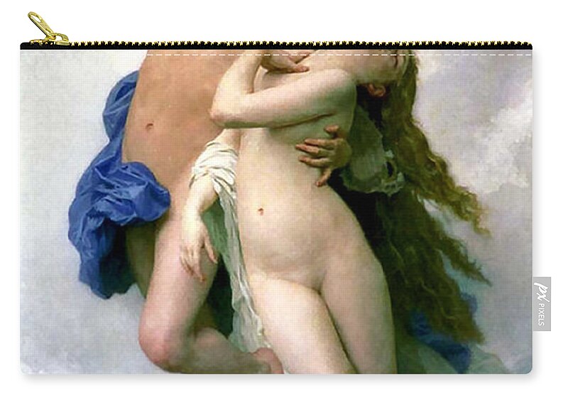 William Adolphe Bourguereau Carry-all Pouch featuring the painting Psyche et LAmour by William Adolphe Bouguereau