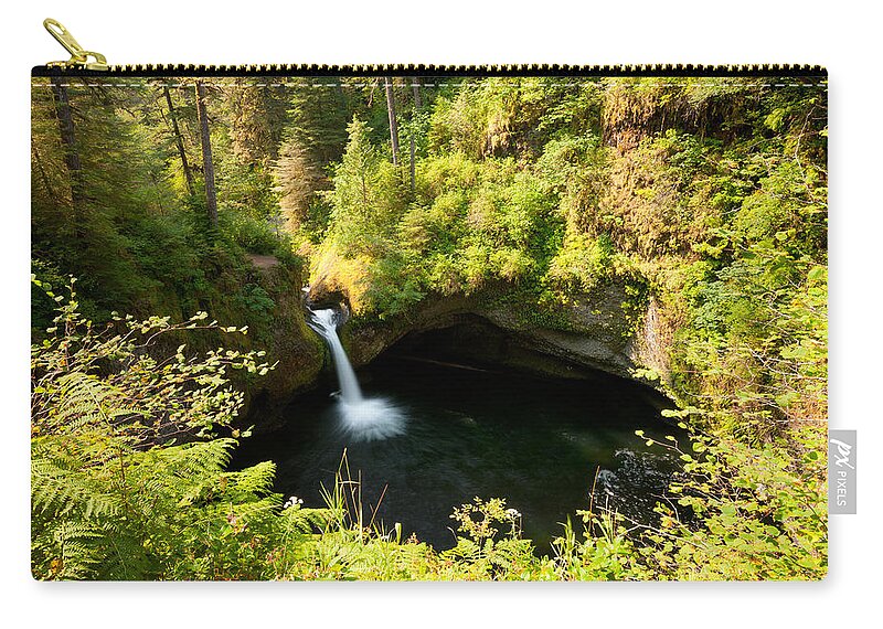 Punch Bowl Carry-all Pouch featuring the photograph Punch Bowl Overlook by Andrew Kumler