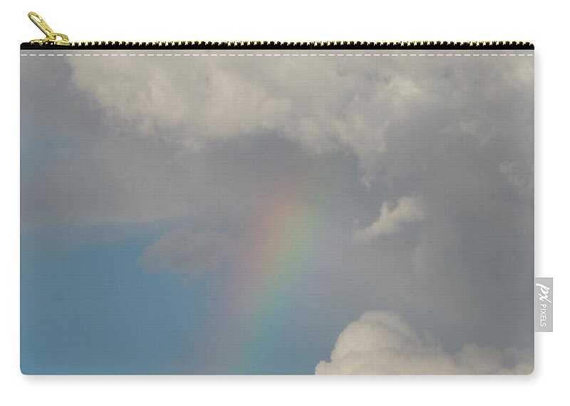 Rainbow Zip Pouch featuring the photograph Rainbow by Diane Lesser