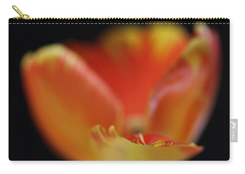 Tulip Zip Pouch featuring the photograph Reaching Out by Juergen Roth