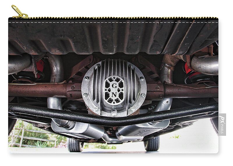 Buick Zip Pouch featuring the photograph Rear end of a Buick Grand National by William Kuta