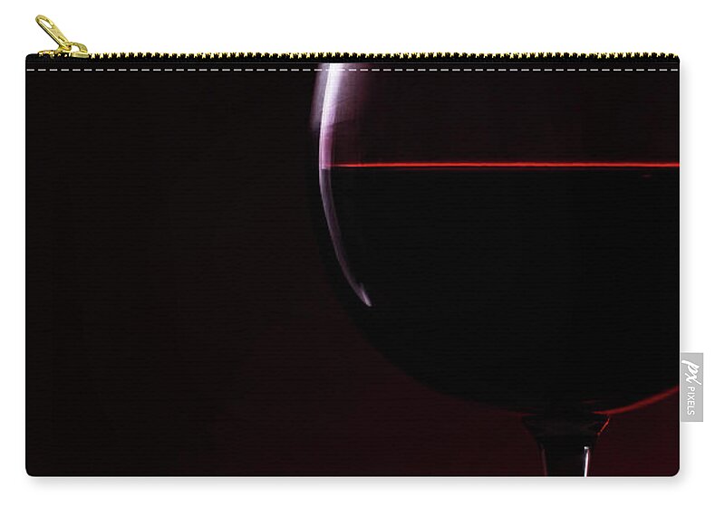 Alcohol Zip Pouch featuring the photograph Red Wine by Floriana