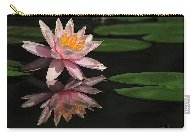 Penny Lisowski Zip Pouch featuring the photograph Reflection by Penny Lisowski