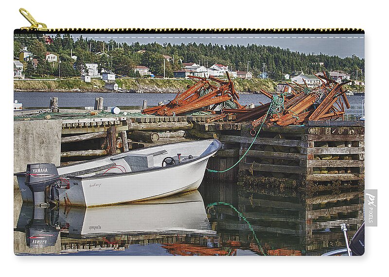 Dildo Zip Pouch featuring the photograph Reflections by Eunice Gibb