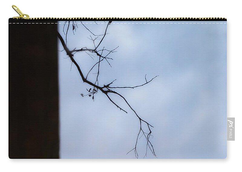 Reflection Zip Pouch featuring the photograph Reflections Within by Donna Blackhall