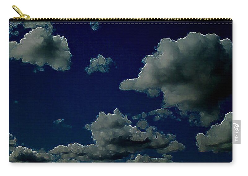 Photo Zip Pouch featuring the digital art Regret by Jeff Iverson